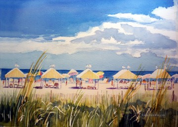 strand valencia bekannt nachmittagssonne Ölbilder verkaufen - Strand 8